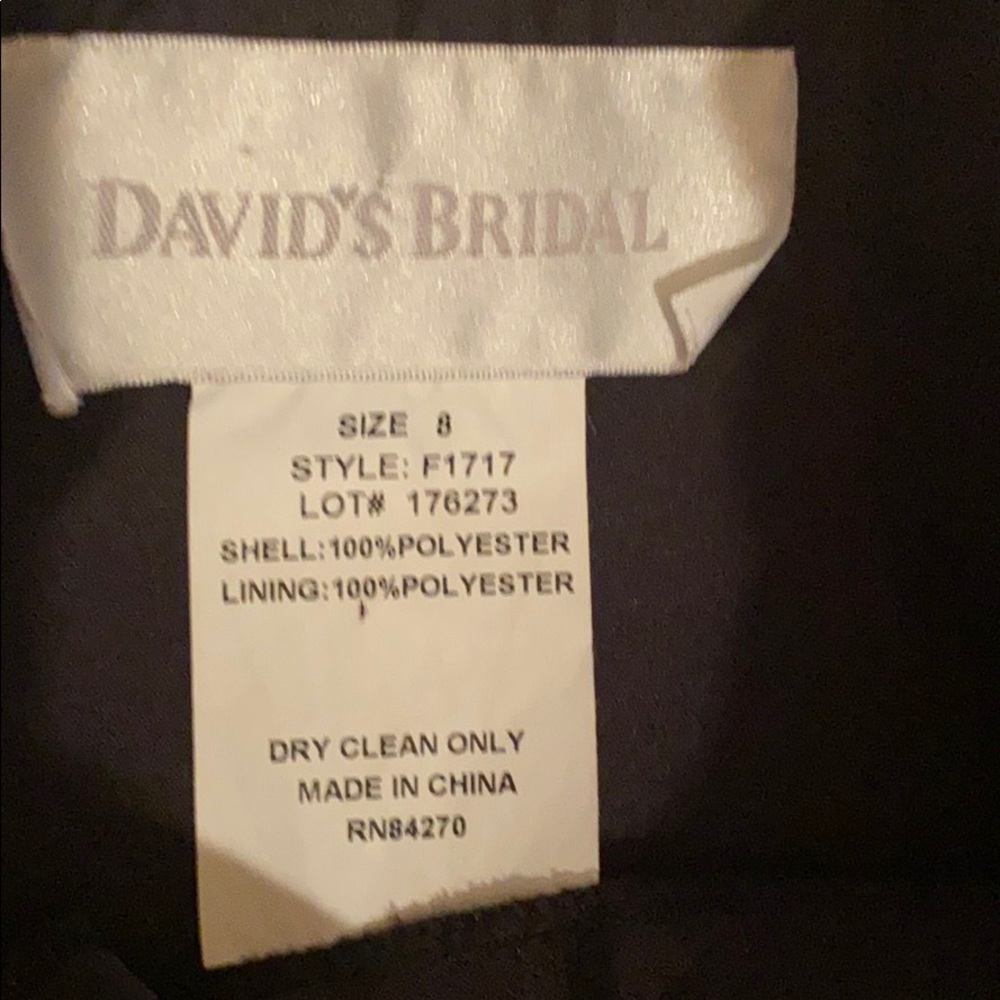 DAVID’’S BRIDAL gown - Picture 12 of 12